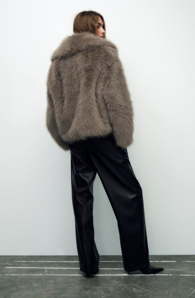 zara pelus kurk - Görsel 3