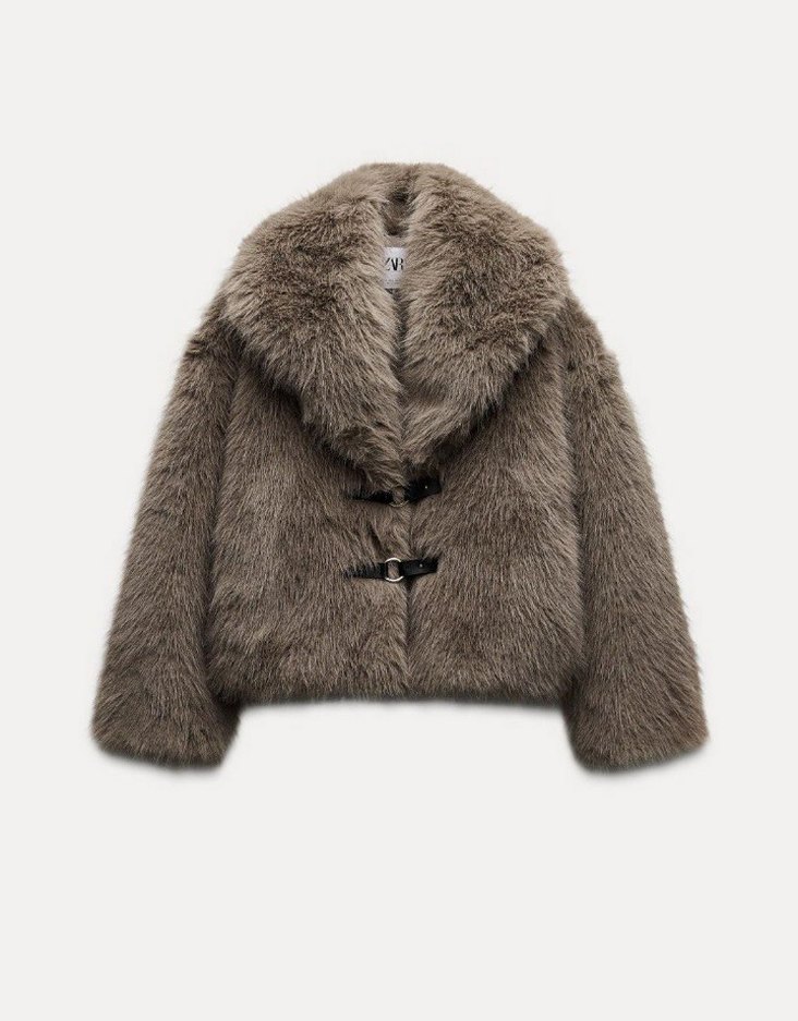 zara pelus kurk - Görsel 2