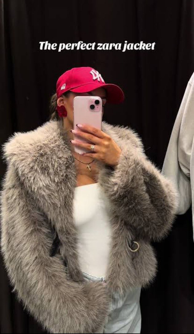 zara pelus kurk - Görsel 5