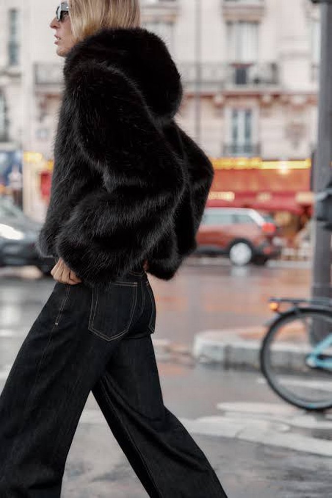 zara şapkalı pelus - Görsel 3