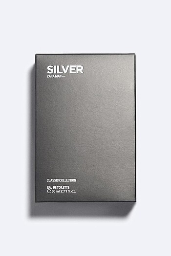  Beden Renk Zara silver erkek parfümü 80 ml