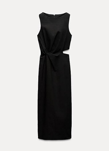 s Beden Zara yeni sezon cut out elbise