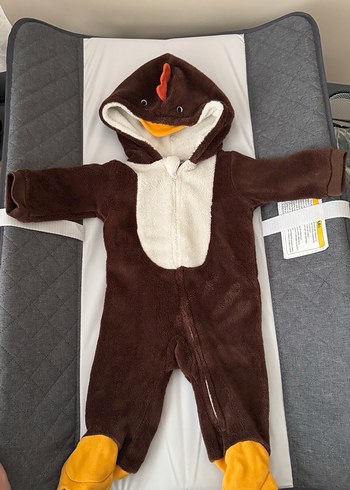 Macys Kahverengi Bebek Peluş Tulum - Görsel 2