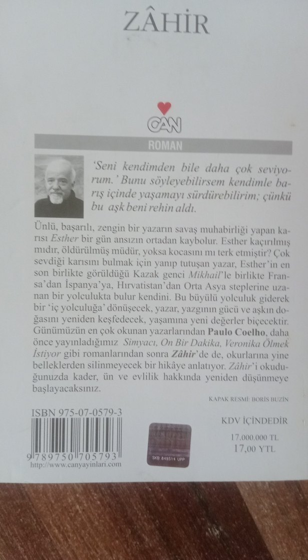 Paulo Coelho - Zâhir Roman - Görsel 2