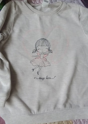 24-36 ay Düğme detayli beli lastikli Pembe kız Bebek Takımı - Görsel 4