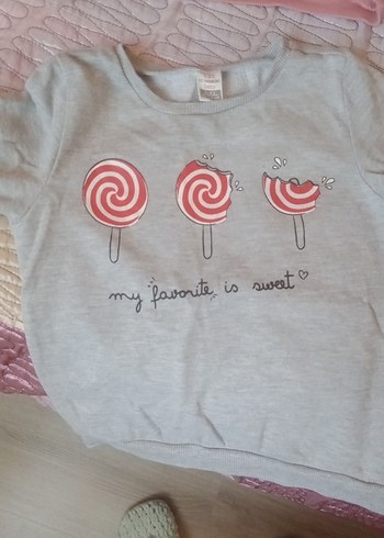 kız çocuk sweatshirt - Görsel 2