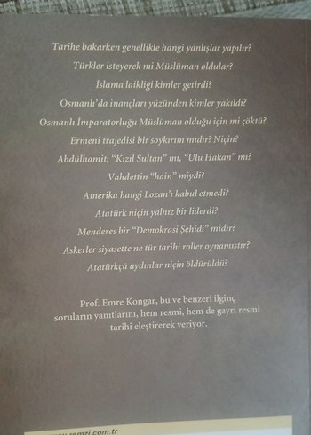 Tarihimizle Yüzleşmek - Emre Kongar - Görsel 2