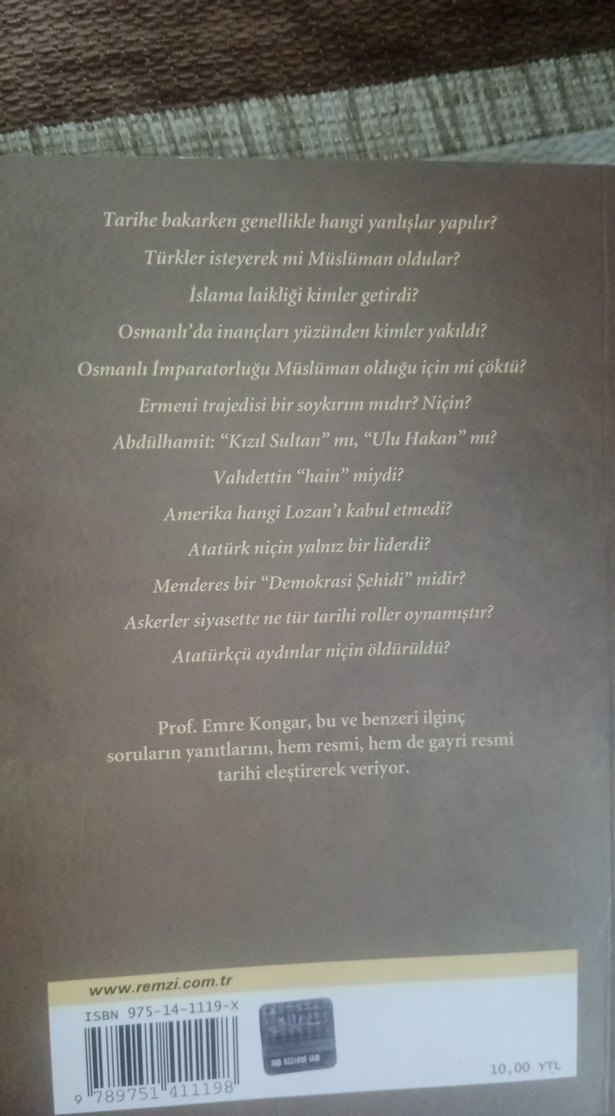 Tarihimizle Yüzleşmek - Emre Kongar - Görsel 2