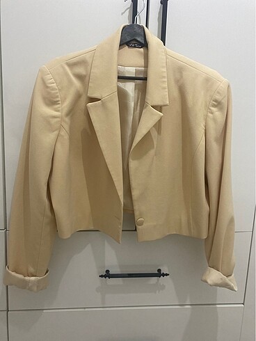 m Beden Kısa blazer ceket