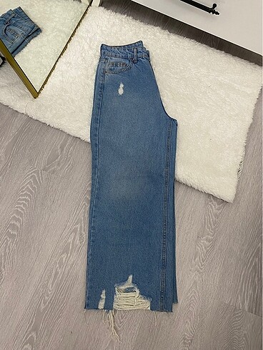 Diğer Yırtık paça jean