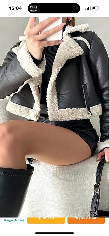 ZARA BOMBER CEKET