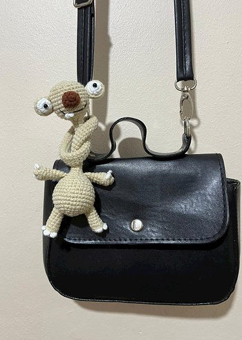 Örgü Sid Karakteri Çanta Charmı - Görsel 4