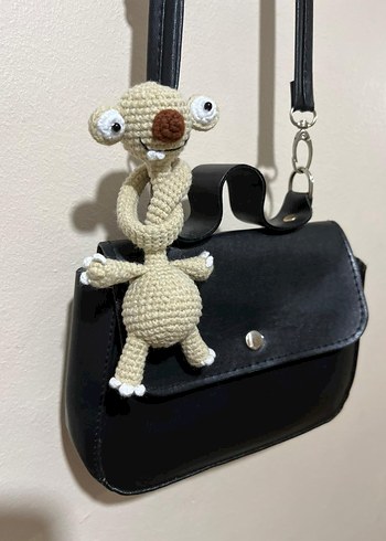 Örgü Sid Karakteri Çanta Charmı - Görsel 3