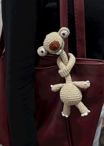 Örgü Sid Çanta Charmı - Görsel 4