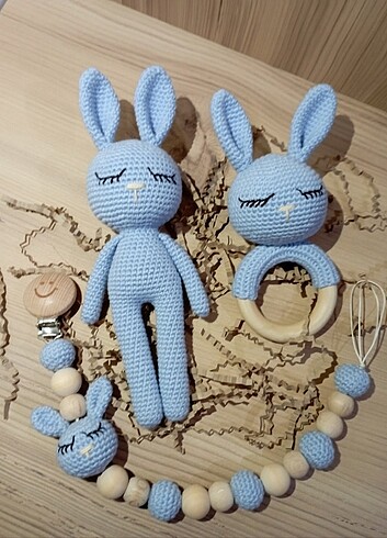 ????Yenidoğan amigurumi set????????