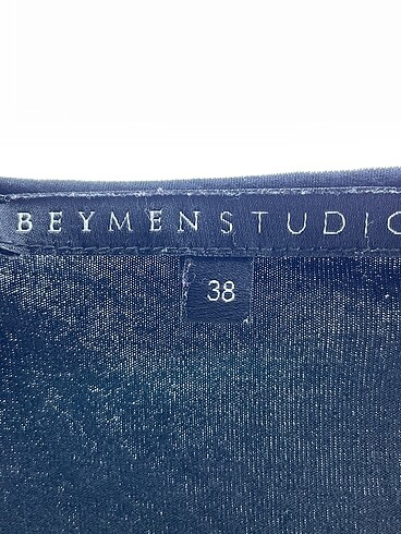 38 Beden siyah Renk Beymen Studio Bluz %70 İndirimli.