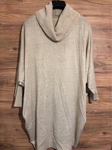 Oversize Krem rengi tunik