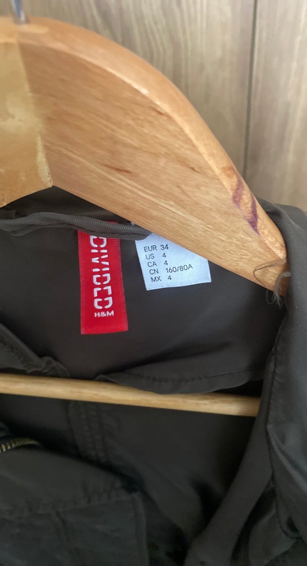 Haki Yeşil Bel Detaylı Kadın Midi Ceket - Görsel 3