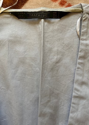 Mavi lacivert Düğmeli Kısa Kadın Tulum - Görsel 4