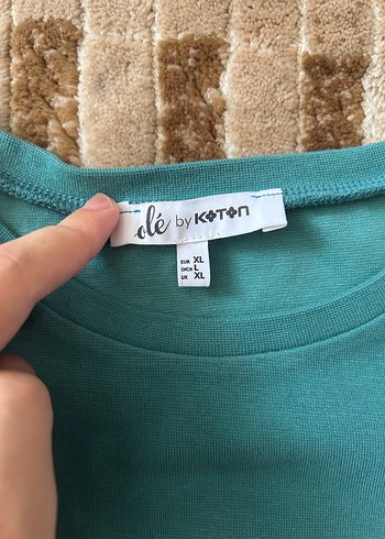 xl Beden Yeşil Pamuklu Çocuk Tişört