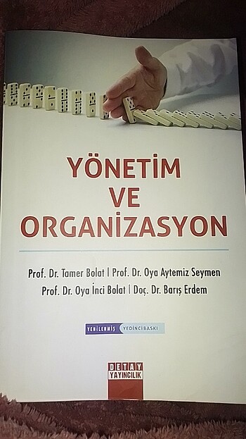 Yönetim ve organizasyon 