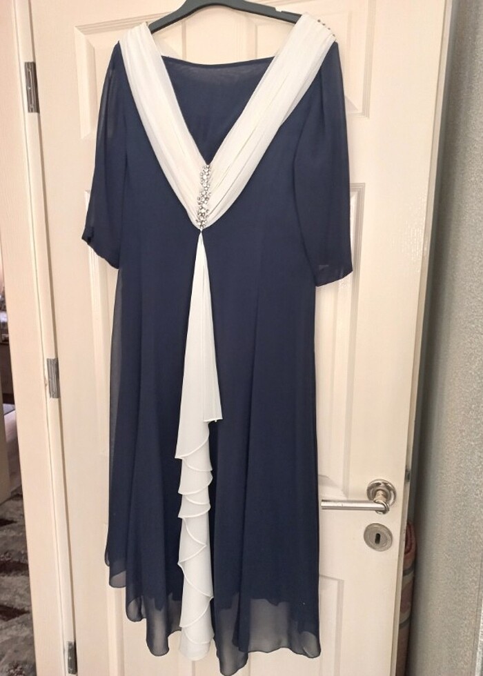 Şifon elbise - Görsel 3