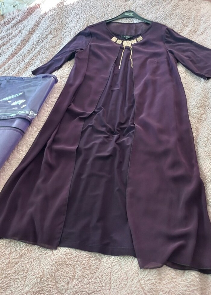 Şifon elbise - Görsel 2