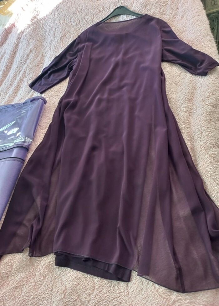 Şifon elbise - Görsel 3