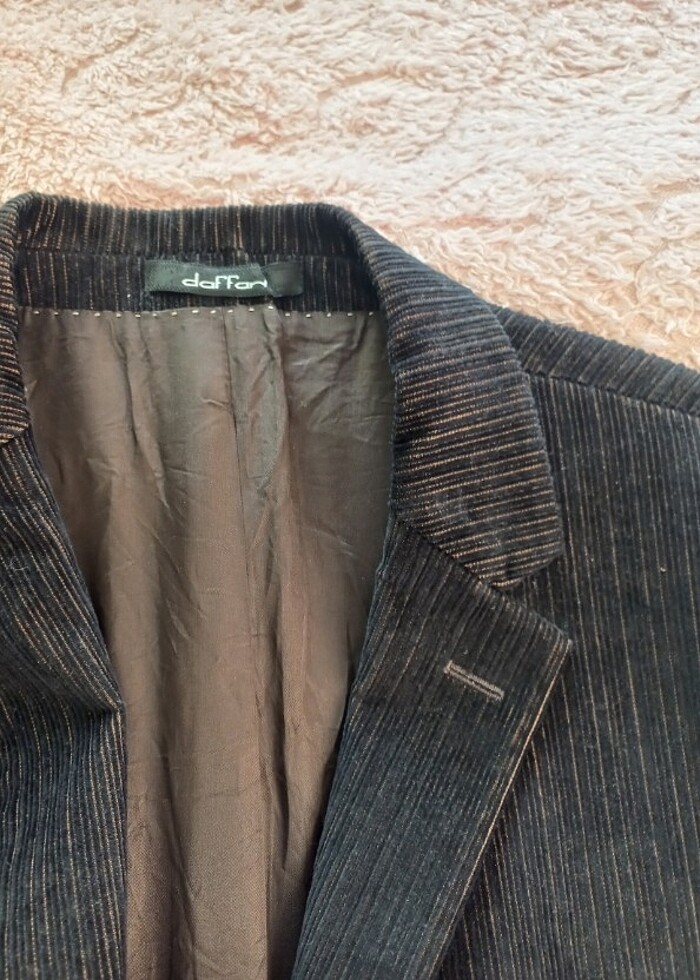 Kadife çeket - Görsel 3