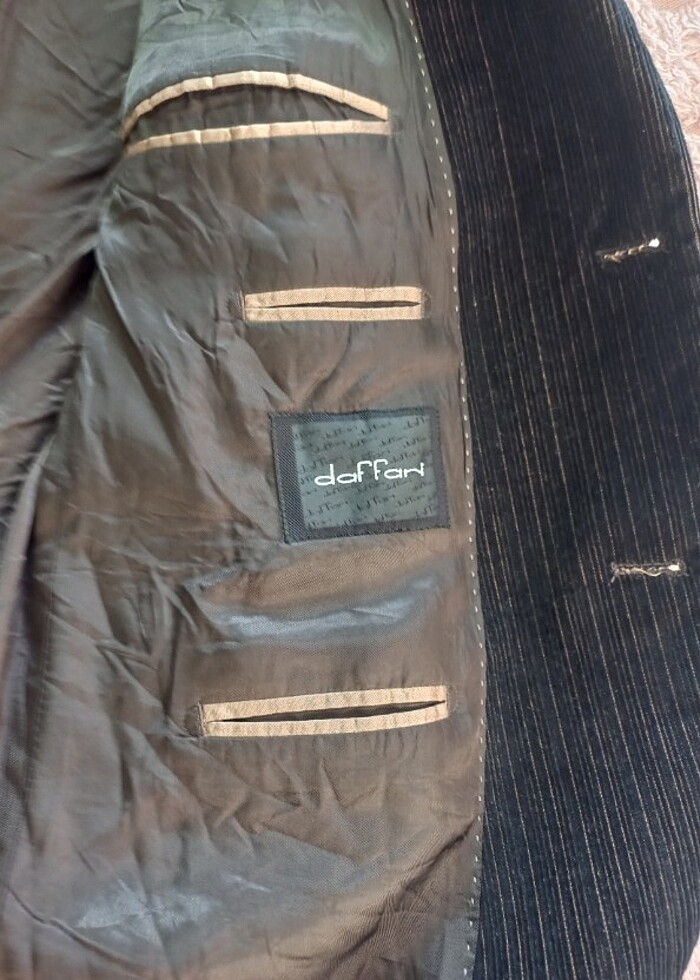 Kadife çeket - Görsel 5