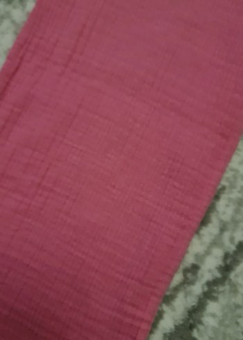 Pembe Salaş Keten Kız Pantolon - Görsel 2