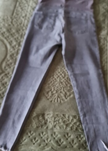 Gri Normal Boy Hamile Kot Pantolon - Görsel 5