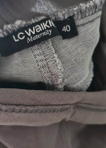 Gri Normal Boy Hamile Kot Pantolon - Görsel 7