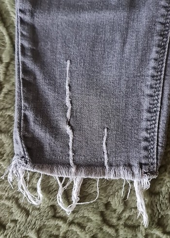 Gri Normal Boy Hamile Kot Pantolon - Görsel 3