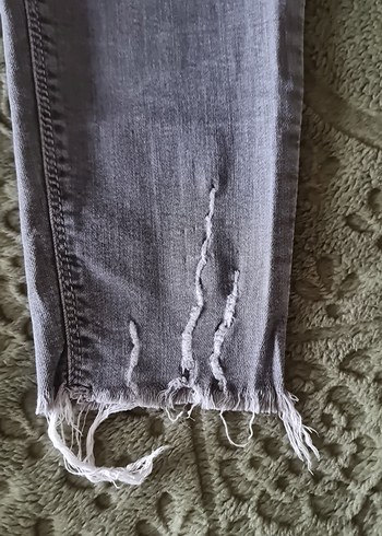 Gri Normal Boy Hamile Kot Pantolon - Görsel 2