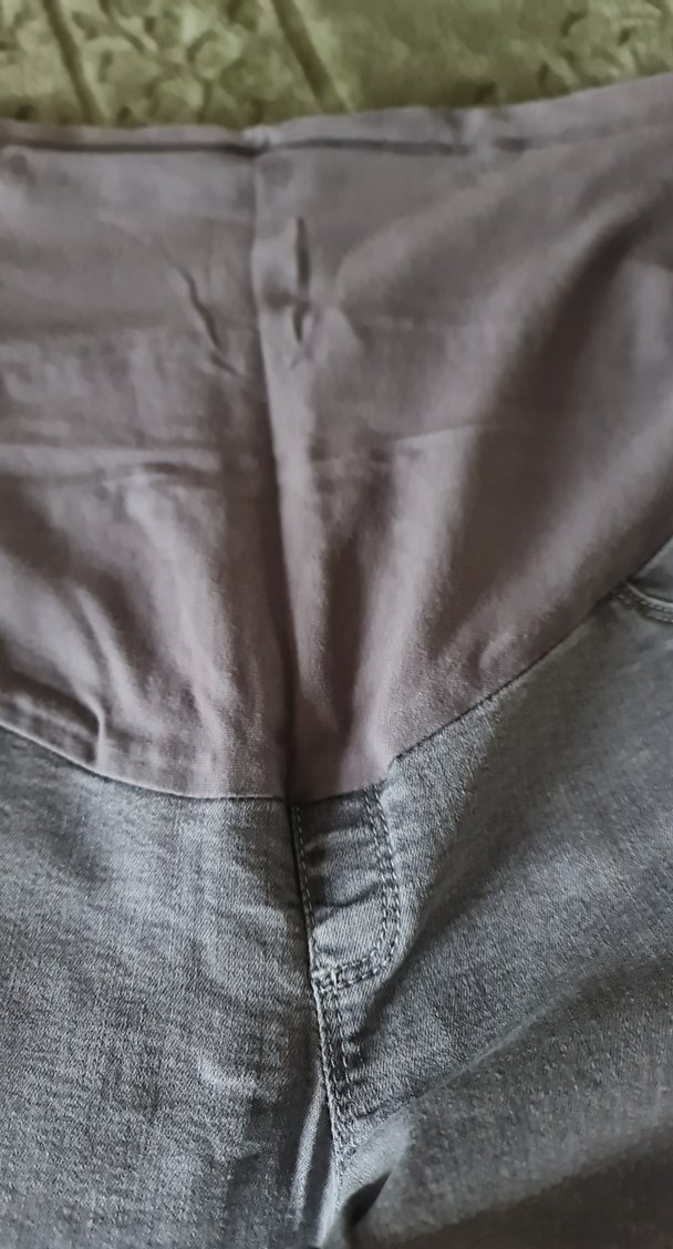 Gri Normal Boy Hamile Kot Pantolon - Görsel 4