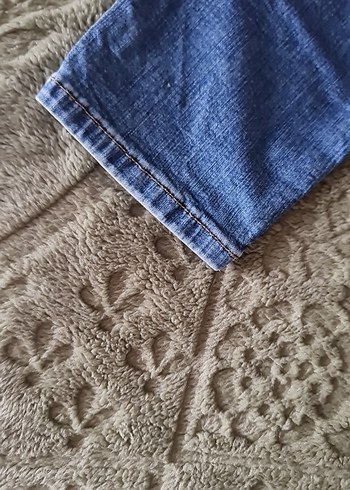 Gevşek Kesim Hamile Kot Pantolon - Görsel 5