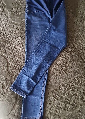 Gevşek Kesim Hamile Kot Pantolon - Görsel 2