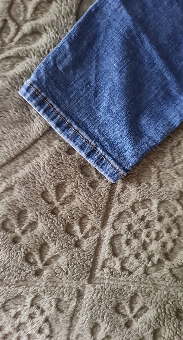 Gevşek Kesim Hamile Kot Pantolon - Görsel 5