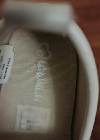 Kız Çocuk Beyaz Bantlı Babet Ayakkabı - Görsel 5