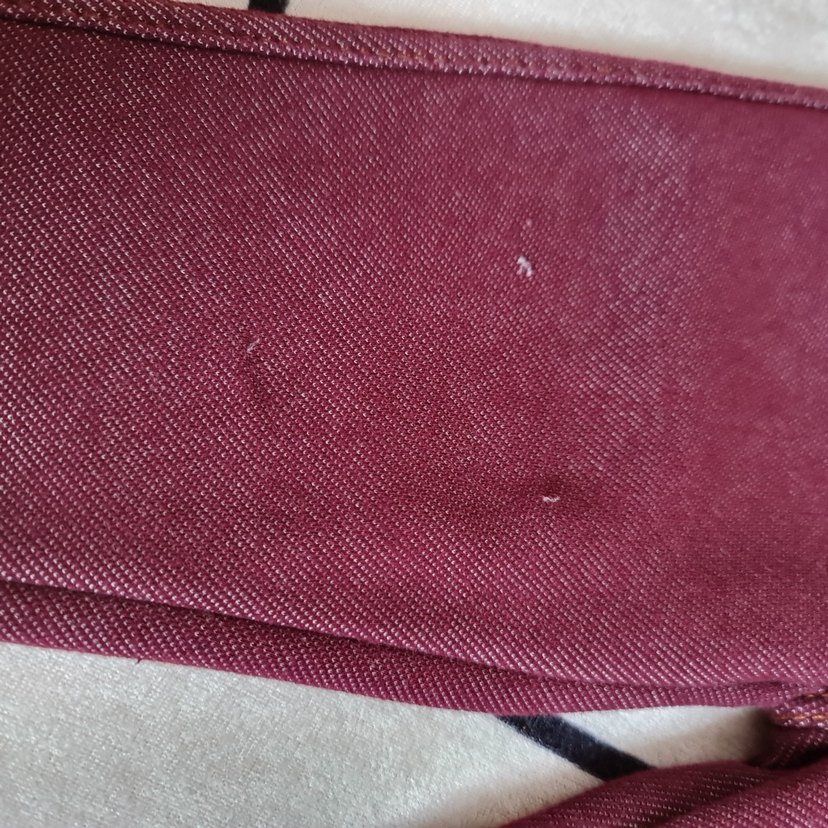 Bordo Kadife Kız Tayt - Görsel 4