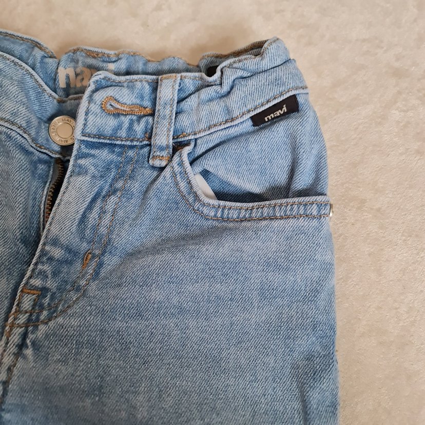 mavi kiz cocuk jean - Görsel 2