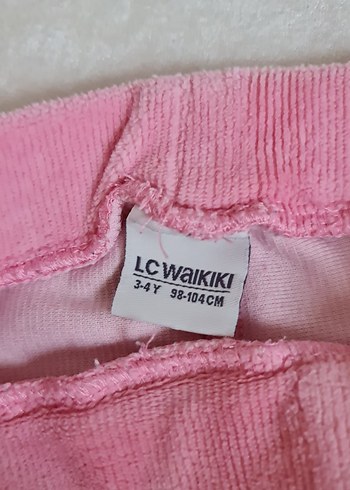 Kız Çocuk Pembe ve Gri Taytlar - Görsel 3