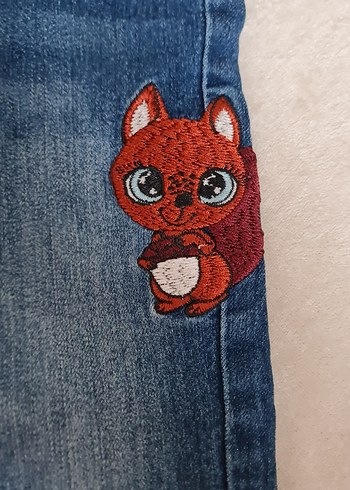 NakışlıKız Kot Pantolon - Görsel 2