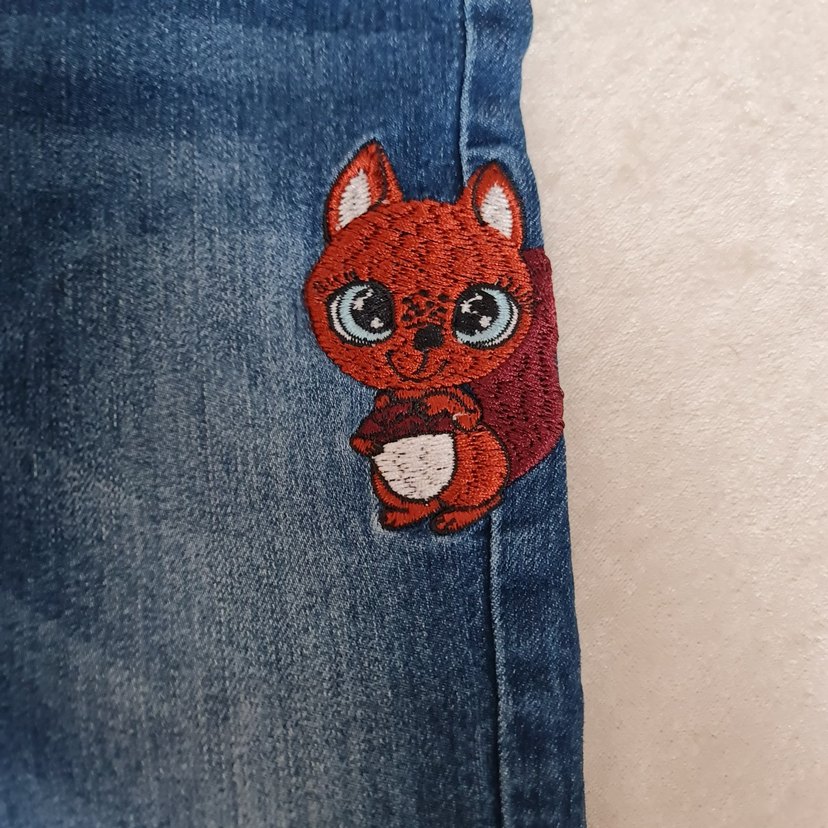 NakışlıKız Kot Pantolon - Görsel 2