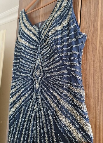 Ithal taşlı abiye - Görsel 3