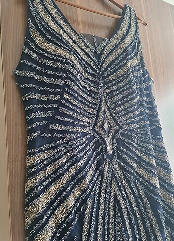 Ithal taşlı abiye - Görsel 4