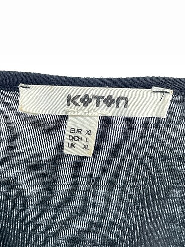 xl Beden siyah Renk Koton T-shirt %70 İndirimli.