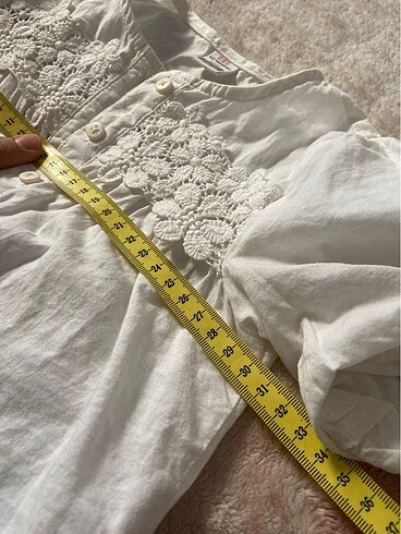 12-18 lcw dantelli gömlek pamuklu - Görsel 3