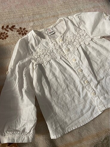 12-18 lcw dantelli gömlek pamuklu - Görsel 6